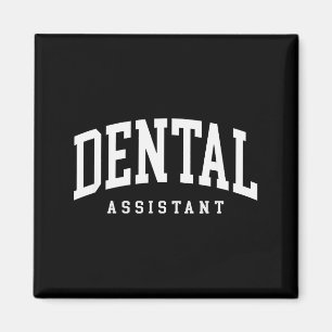 Lustiger zertifizierter Zahnpflegeassistent Dental Magnet