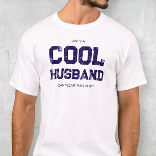 Lustiger Zitat Blau Typography Humor Cooler Eheman T-Shirt