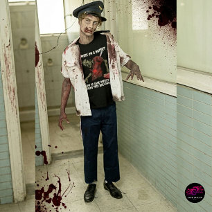 Lustiger Zombie- Halloween auf kleinem Budget T-Shirt