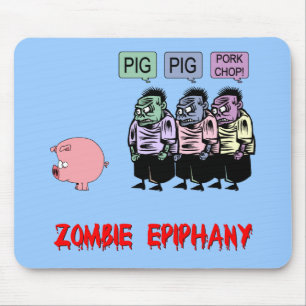 Lustiger Zombie Mousepad