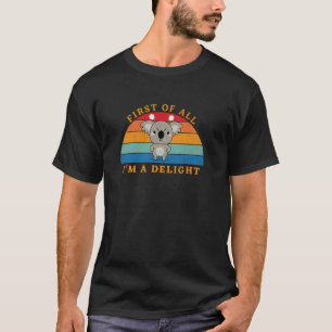 Lustiger Zoo Koala Bär Sarkastische Freude T-Shirt