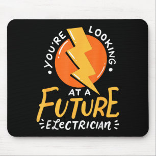 Lustiger zukünftiger Elektriker Elektroingenieur Mousepad