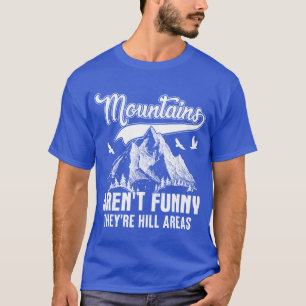 Lustigerheyre-Hügelgebiete Lustiges Camping-Wander T-Shirt