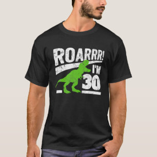Lustiges 30. Geburtstags-T-Rex-Dinosaurier-Geschen T-Shirt
