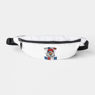 Lustiges 4. Juli-Adler Bruh Patriotisches Shirt-De Bauchtasche