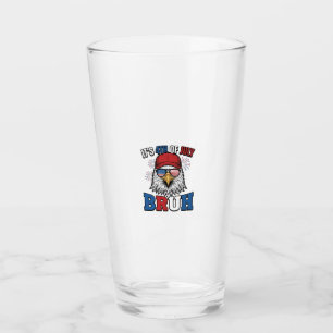 Lustiges 4. Juli-Adler Bruh Patriotisches Shirt-De Glas