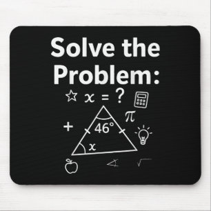 Lustiges 67 Mathe-Meme Löse das Problem Lehrer Für Mousepad