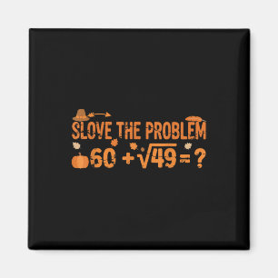 Lustiges 67 Mathe-Meme Thanksgiving Gen Alpha Pemd Magnet