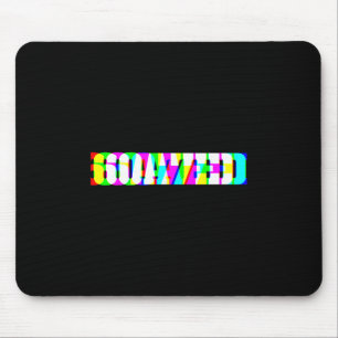 Lustiges 67 Meme 6oa7ed Glitch Art Retro Slang Goa Mousepad