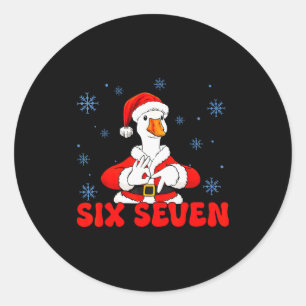 Lustiges 67 Meme Alberner Gans Weihnachten 67 Meme Runder Aufkleber