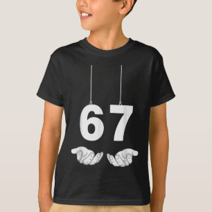 Lustiges 67-Meme-Kostüm Six Seven Halloween Gen Z T-Shirt