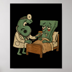 Lustiges 67 Meme Krankes Sieben Nummer Shirt Poster