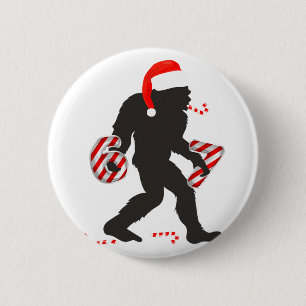 Lustiges 67 Meme mit Bigfoot und Zuckerstangen Wei Button