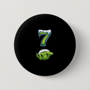 Lustiges 67 Meme Six Seven Gruselige Monster Hände Button