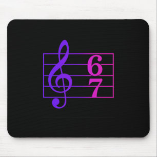 Lustiges 67 Musik Meme Slang Musik Lehrer Humor Re Mousepad