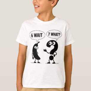 Lustiges 67 Sechs Sieben Bananen-Grafik-Meme T-Shirt