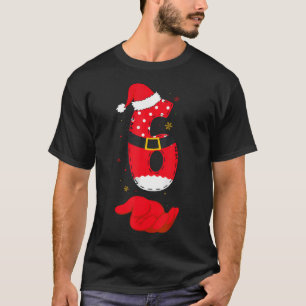 Lustiges 67 Sechs Sieben Meme 6 7 Weihnachtself Sa T-Shirt