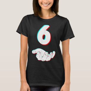 Lustiges 67 Sechs Sieben Meme Paar passendes Hallo T-Shirt