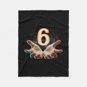Lustiges 67 Six Seven Meme-Paar passend Halloween  Fleecedecke