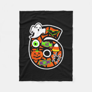 Lustiges 67 Six Seven Meme Paar passendes Hallowee Fleecedecke