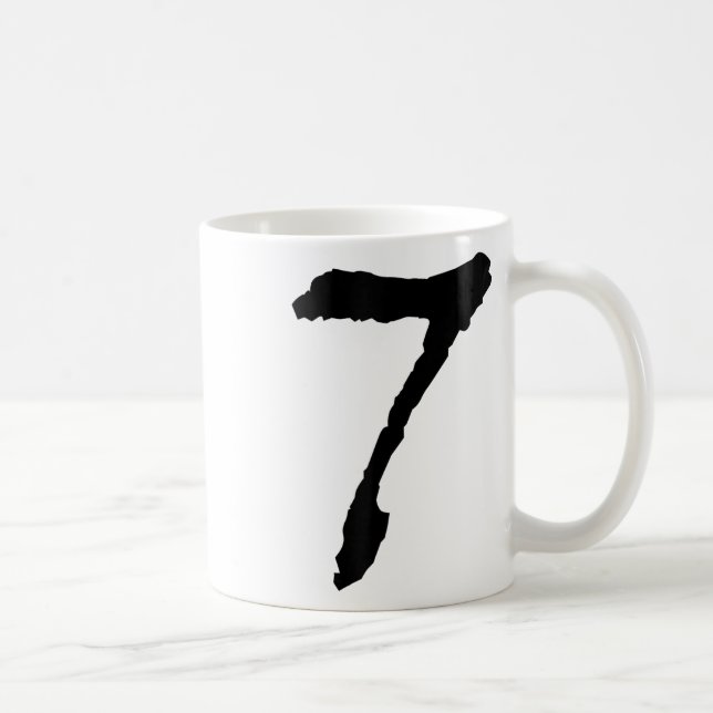 Lustiges 67 Six Seven Meme Paar passendes Hallowee Kaffeetasse (Rechts)