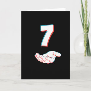 Lustiges 67 Six Seven Meme Paar passendes Hallowee Karte