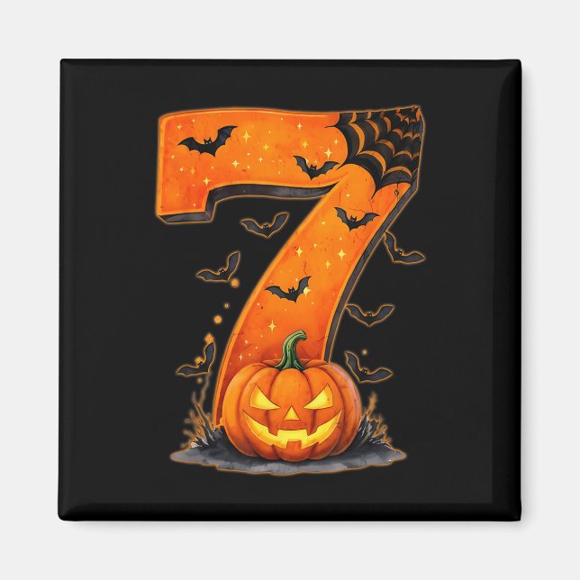 Lustiges 67 Six Seven Meme Paar passendes Hallowee Magnet (Vorne)