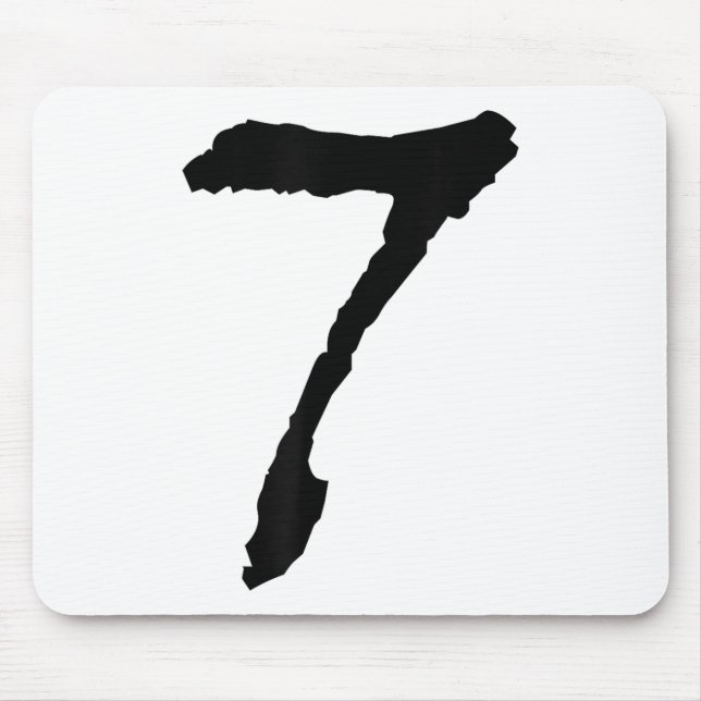Lustiges 67 Six Seven Meme-Paar passendes Hallowee Mousepad (Vorne)