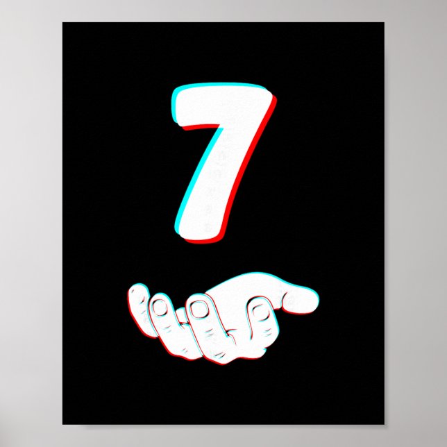 Lustiges 67 Six Seven Meme Paar passendes Hallowee Poster (Vorne)