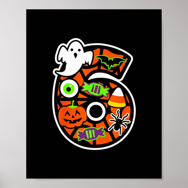 Lustiges 67 Six Seven Meme Paar passendes Hallowee Poster (Vorne)