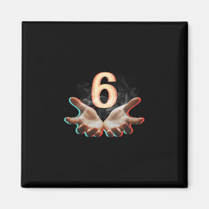 Lustiges 67 Six Seven Meme Paare Passende Hallowee Magnet