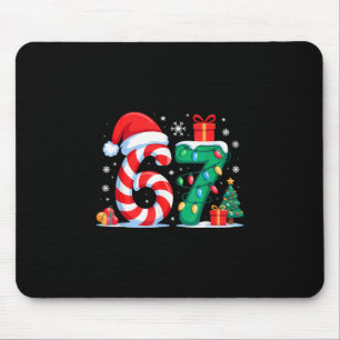 Lustiges 67 Weihnachten 6 7 Sechs Sieben Meme 6 7  Mousepad