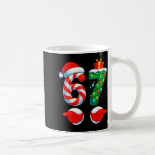 Lustiges 67 Weihnachten 6 7 Sechs Sieben Meme Kind Kaffeetasse