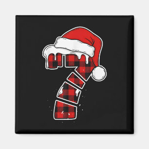 Lustiges 67 Weihnachten Pyjama-Shirt Six Seven Mem Magnet