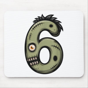 Lustiges 6 7 Halloween-Kosten-Meme 67 Halloween _1 Mousepad