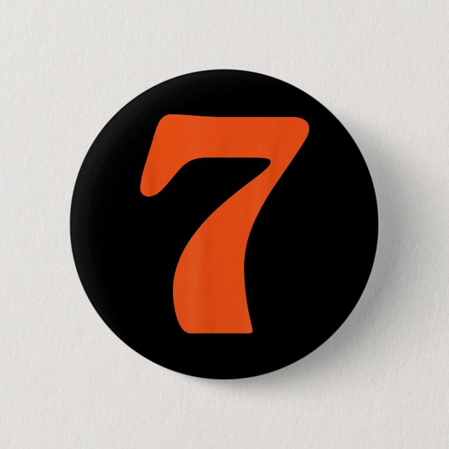 Lustiges 6 7 passendes Halloween faules Kostüm 67  Button (Vorderseite)