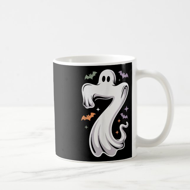 Lustiges 7 Geister Meme Halloween Kostüm passend D Kaffeetasse (Rechts)