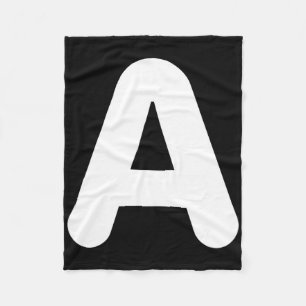 Lustiges A-Letter-Halloween-Kostüm für Gruppen-Mat Fleecedecke