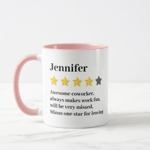 Lustiges Abschiedsgeschenk für Kollegen – Benutzer Tasse