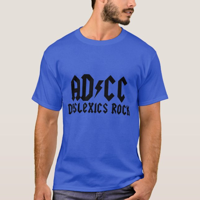 Lustiges AC/DC T-Shirt (Vorderseite)
