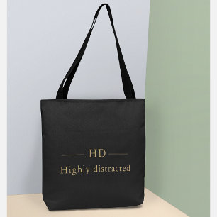 Lustiges ADHD-Luxus-Monogramm – Eleganter benutzer