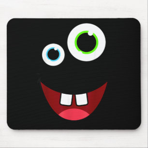 Lustiges Albernes Monster-Gesicht Gruppenkostüm Ge Mousepad