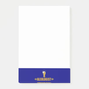 Lustiges Ale und Bier Post-it Klebezettel