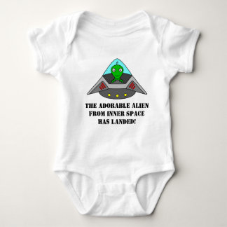 Lustiges alien-Shirt für Neugeborene Baby Strampler