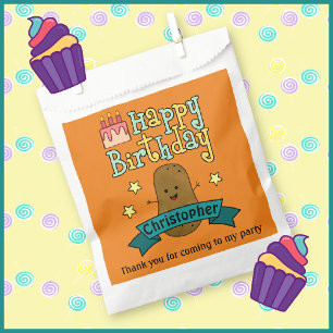 Lustiges Alles Gute zum Geburtstag Kartoffel Perso Geschenktütchen