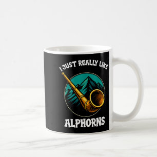 Lustiges Alphorn  Kaffeetasse