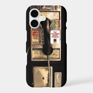 Lustiges altes Münztelefon