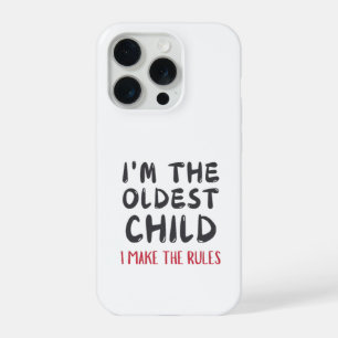 Lustiges Ältestes Kind Ich Bestimme Die Regeln iPhone 15 Pro Hülle