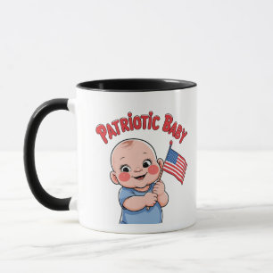Lustiges Amerika Baby Tasse