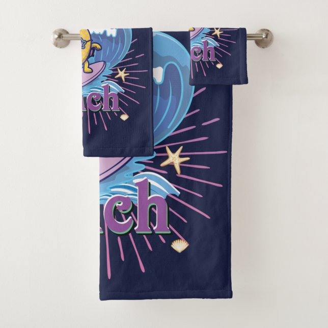 lustiges Ananas-Handtuch-Set Badhandtuch Set (Insitu)